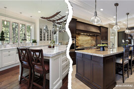 Ağ yoxsa tünd rəngli mətbəx mebelləri? Hansı daha uyğundur?