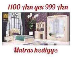 Yataq otağı mebeli Tac