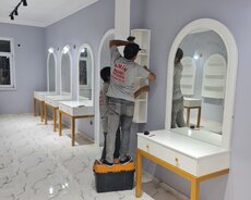salon mebelərnin yıılması