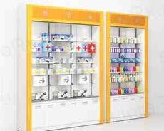 Aptek mebel və vitrinləri