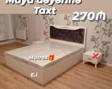 Taxt kravat matras daxil