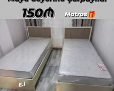 Çarpayı bazasiz matras daxil