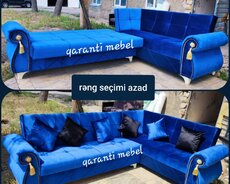 Yeni sifarişlə hər növ künc divanlar