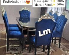 Möhtəşəm masa dəsti