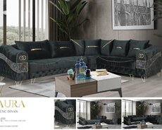 Aura künc divan, uqlavoy, uqalok, ən ucuz mebellər