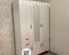 Dolab-asılqan, Açılan, 3 qapılı, Güzgülü, Yeni