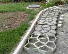 Шаблон для дорожек на даче