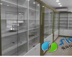 Aptek vitrinlərinin yığılması