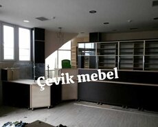 Mağaza mebellərinin yığımı