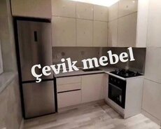 Mətbəx üçün mebellərin sifarişii