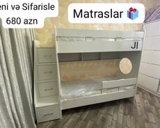 İkimərtəbəli çarpayı