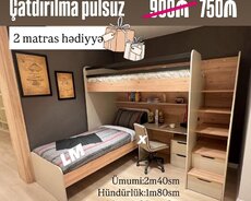 İkimərtəbəli çarpayı