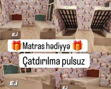 Bazalı Tek Neferlik Çarpayılar