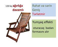 Şezlonq Lejanka Lejak Bağ kreslosu