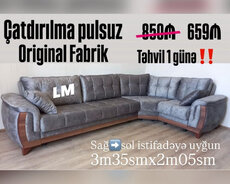 Fabrik istehsali künc divanllar