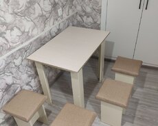 Masalar və oturacaqlar Son günlərin möhtəşəm endirimləri