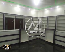 Aptek vitrin mebel sifarişi