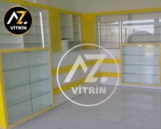 Sifarişlə aptek vitrin mebel sifarişi