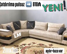 Künc divan, Yeni, Açılan, Bazalı, Parça, Şəhərdaxili pulsuz çatdırılma