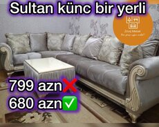 Sultan künc divan uqlavoy divan kreditlə mebel