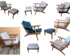 Dizayner kreslolari skandinav üslub Скандинавские кресла