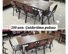 Restoran, kafe, bağ, mətbəx və s üçün masa desti
