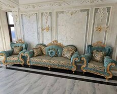 Divan və kreslo desti