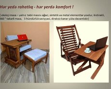 Relax masa - ikidirəkli - hər yerdə uyğun