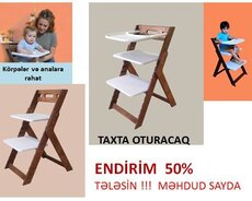körpə-məktəbli oturacaqı