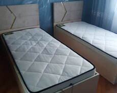 Təkli çarpayı bazalı