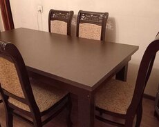 Masa və oturacaqlar desti