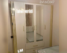 Dörd qapılı dolab