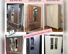 İki, Üç, Dörd qapılı dolablar