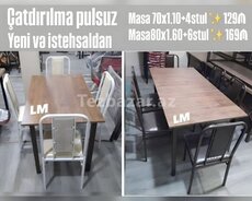Bağ , mətbəx və eyvanlarınız üçün Masa dəstləri