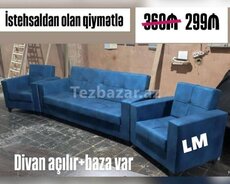 Divan + 2 kreslo