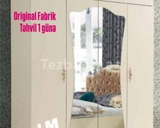 4 qapılı dolab (fabrik istehsalı)
