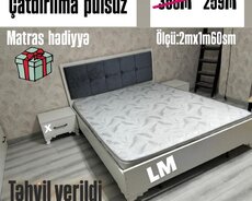 İkineferlik çarpayı. Taxt