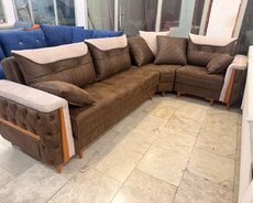 qehveyi künc divan fıstıq ağacı detalla