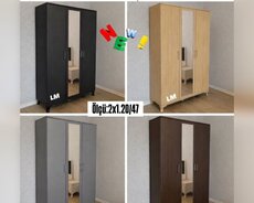 Üç qapılı dolablar