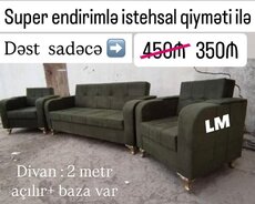 Divan + 2 kreslo