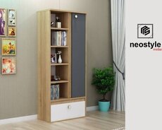 Ofis və ya ev üçün rəfli dolab