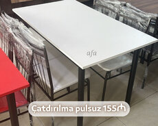 Kafe, bağ, mətbəx üçün masa destleri