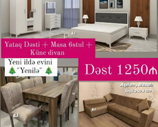 Qonaq otagi və yataq otagi destleri