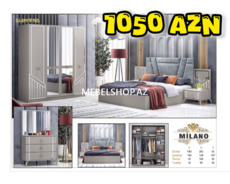 4 qapı boz dəst milano