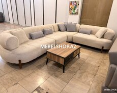 krem künc divan yeni mebel ucuz mebeller