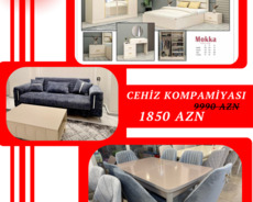 Cehiz dəsti tam paket halında