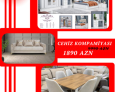 Cehiz dəsti hərşey daxil cehizlik mebel