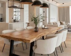 Masalar, Stollar, taxta Masalar