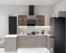 Mətbəx mebeli sifarişlə hazırlanır