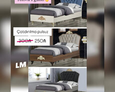 Tək nəfərlik çarpayılar - fabrik istehsali